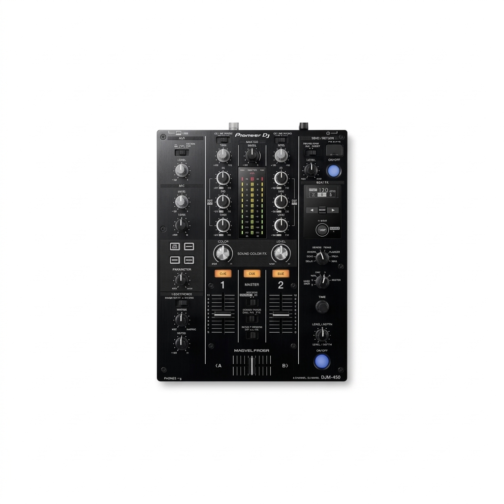 Pioneer DJM 450 2- Channel DJ Mixer