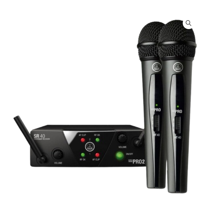 AKG Dual Microphones